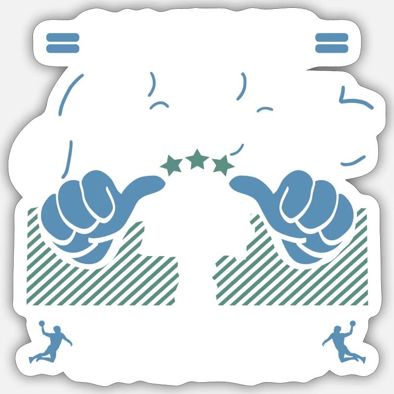 Sticker Größe S (10 x 10 cm) - 