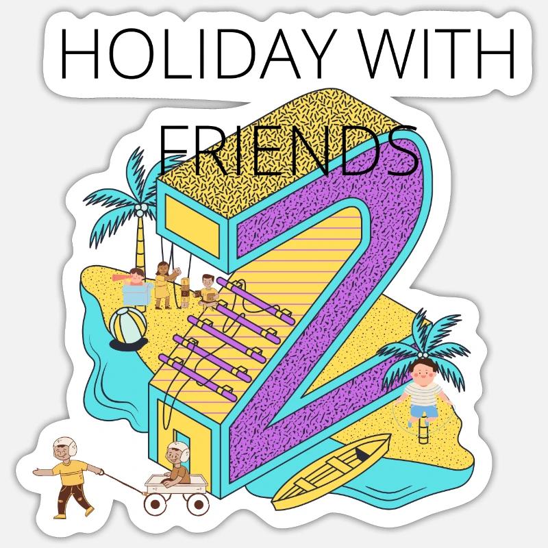 Sticker taille S (10 x 10 cm) - 