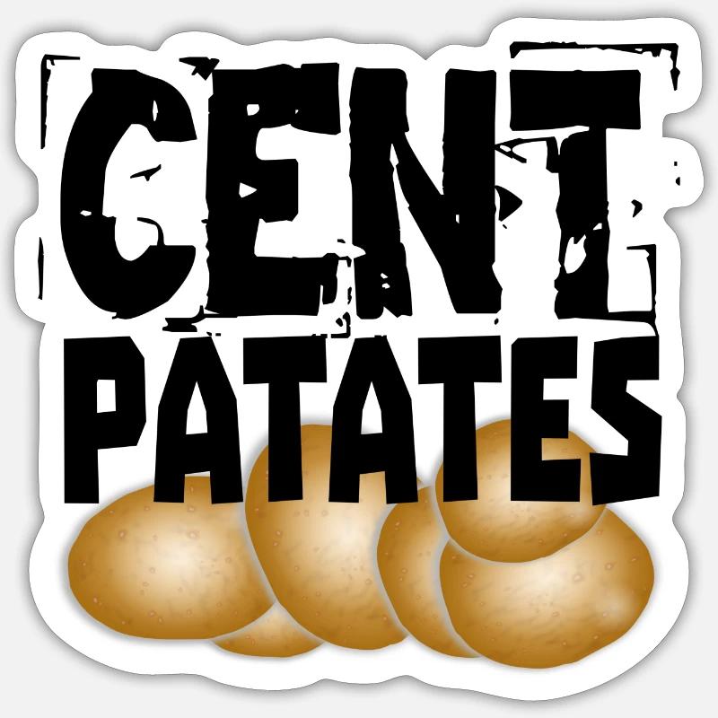 Sticker taille S (10 x 10 cm) - 