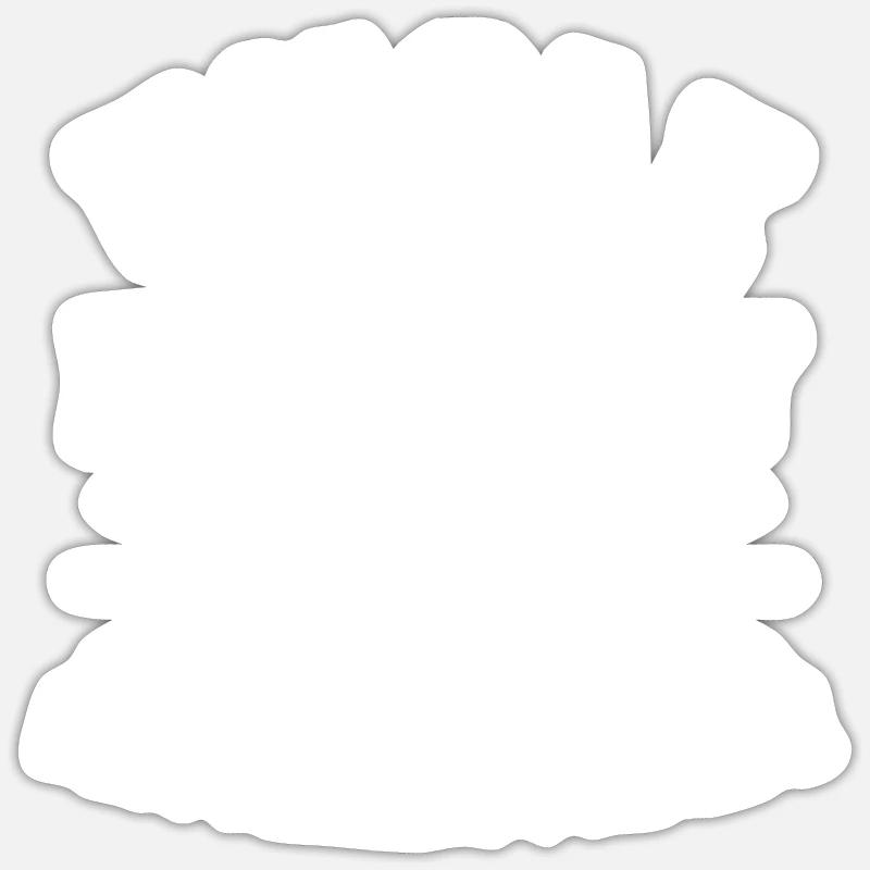 Onkel - Sticker Größe S (10 x 10 cm) - Mattweiß