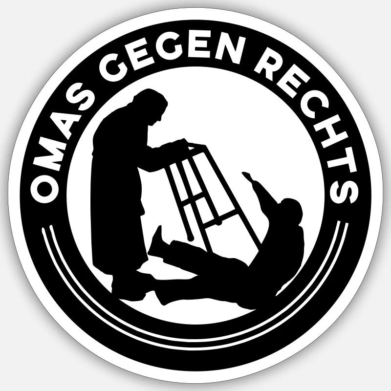 Sticker Größe S (10 x 10 cm) - 