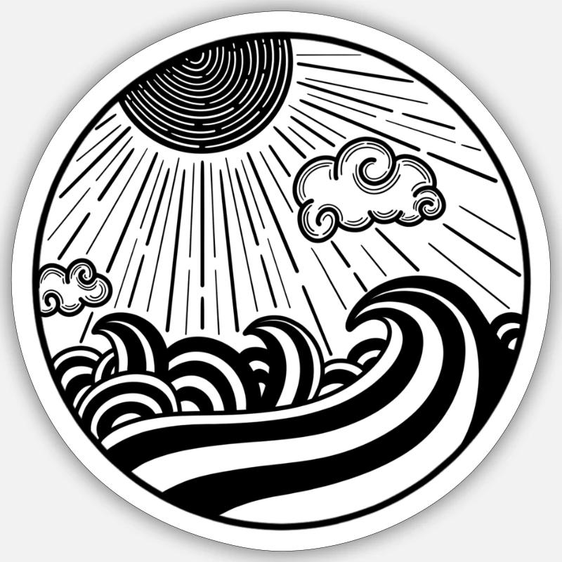 Sticker taille S (10 x 10 cm) - 