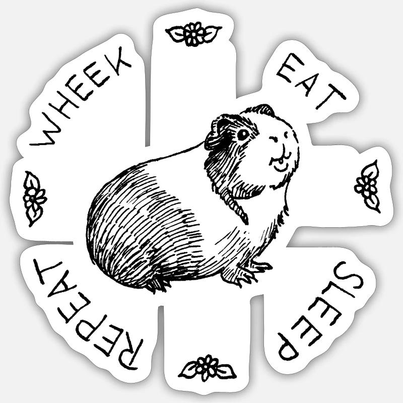 Sticker taille S (10 x 10 cm) - 