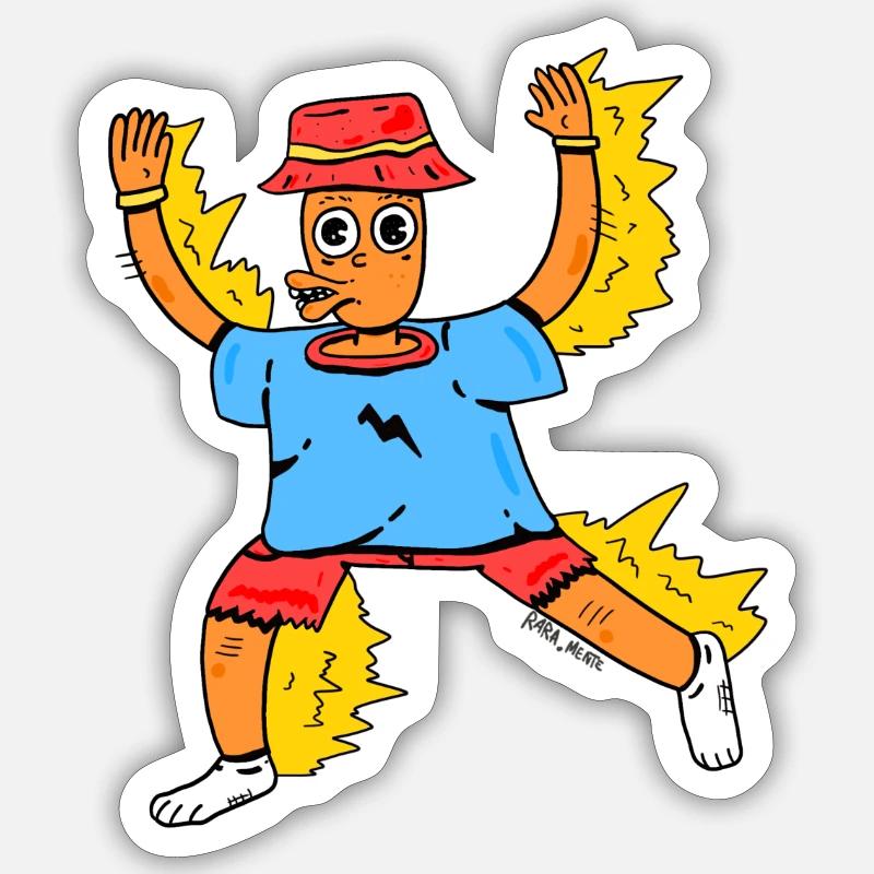 Sticker taille S (10 x 10 cm) - 