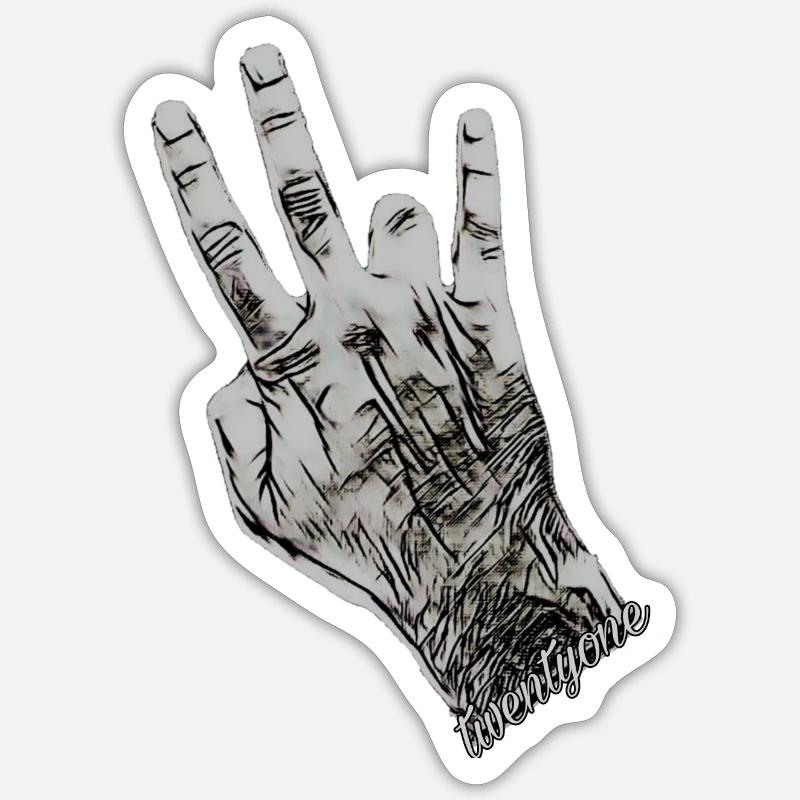 Sticker taille S (10 x 10 cm) - 