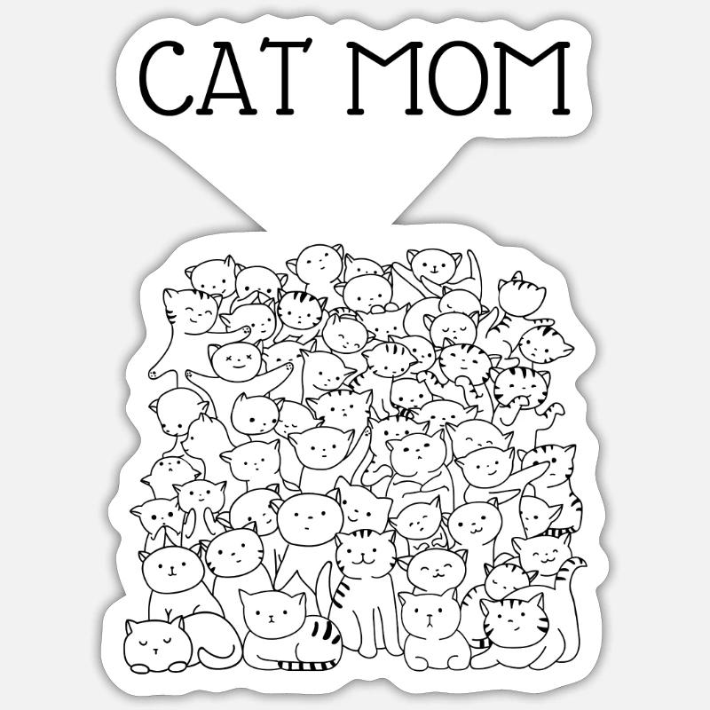 Sticker taille S (10 x 10 cm) - 