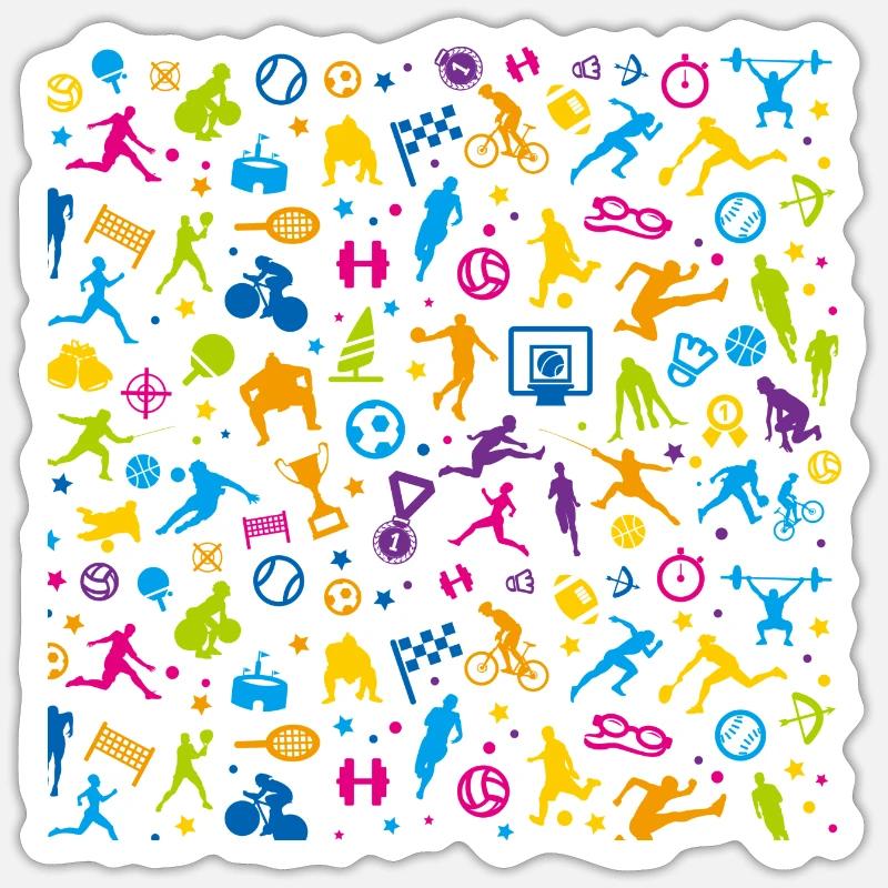 Sticker Größe S (10 x 10 cm) - 