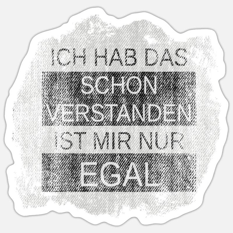 Sticker Größe S (10 x 10 cm) - 