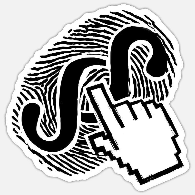 Sticker Größe S (10 x 10 cm) - 