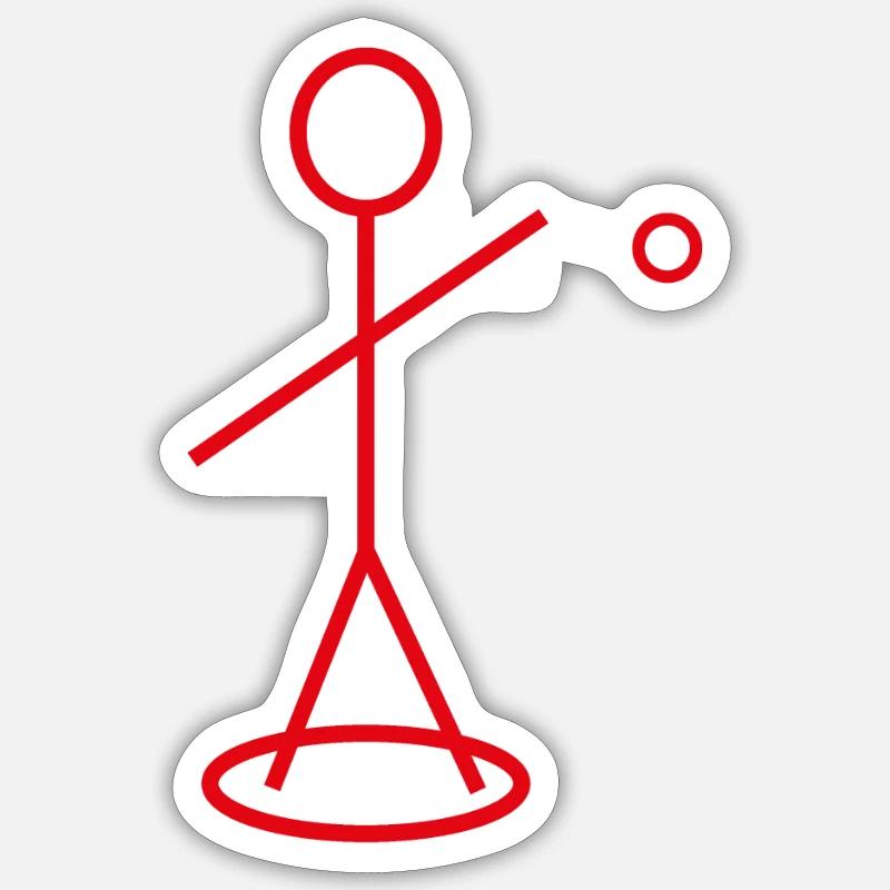 Sticker taille S (10 x 10 cm) - 