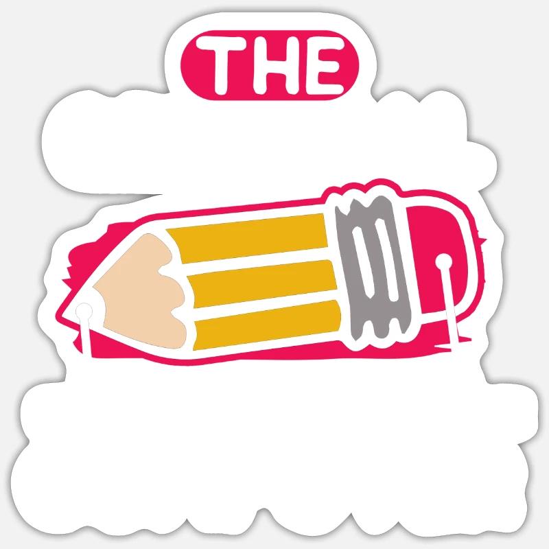 The Original Computer PC Nerd IT Technology Geek - Sticker size S (10 x 10 cm) - white matte