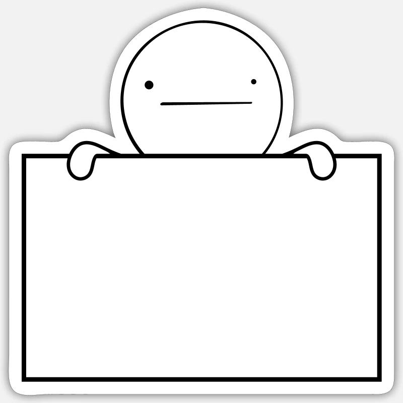 Sticker Größe S (10 x 10 cm) - 
