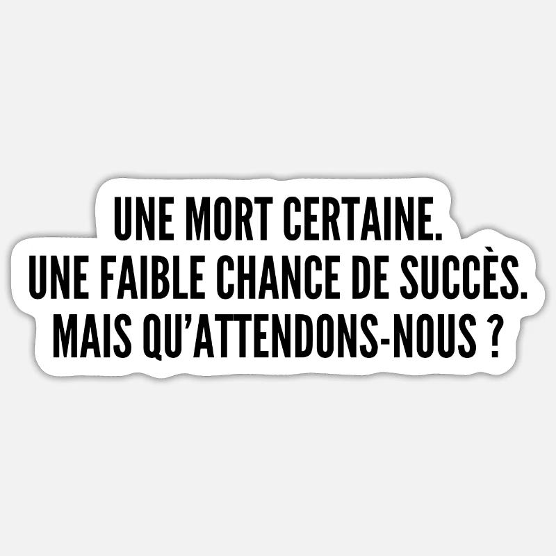 Sticker taille S (10 x 10 cm) - 