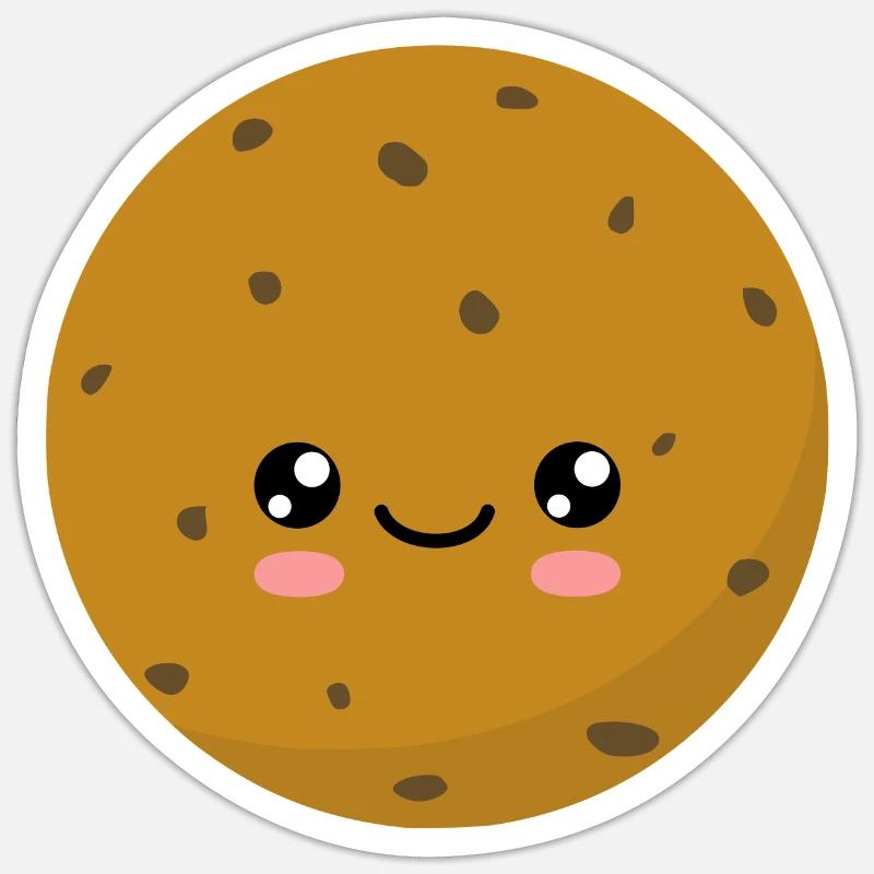 Biscuit Sticker taille S (10 x 10 cm)
