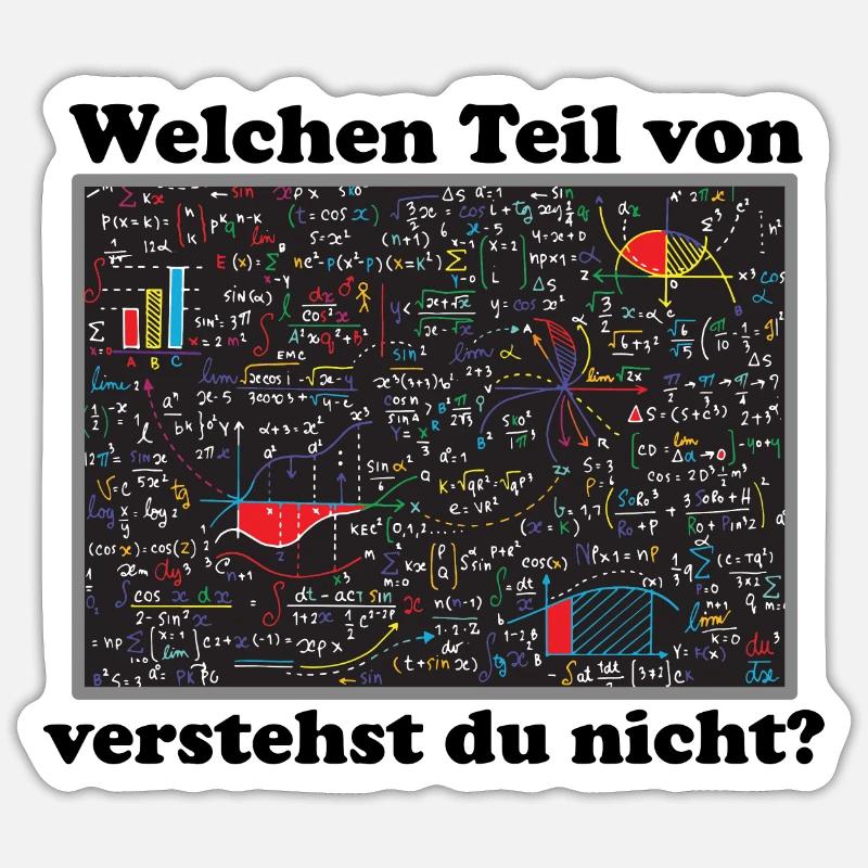 Mathewitz - Sticker Größe S (10 x 10 cm) - Mattweiß