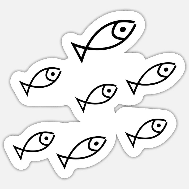Sticker Größe S (10 x 10 cm) - 
