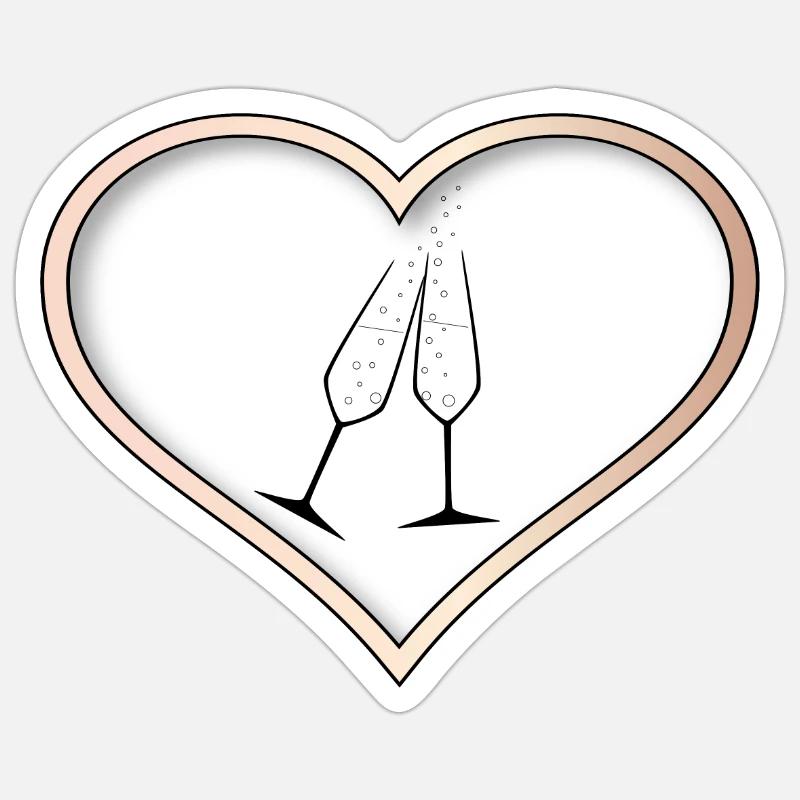 Sticker Größe S (10 x 10 cm) - 