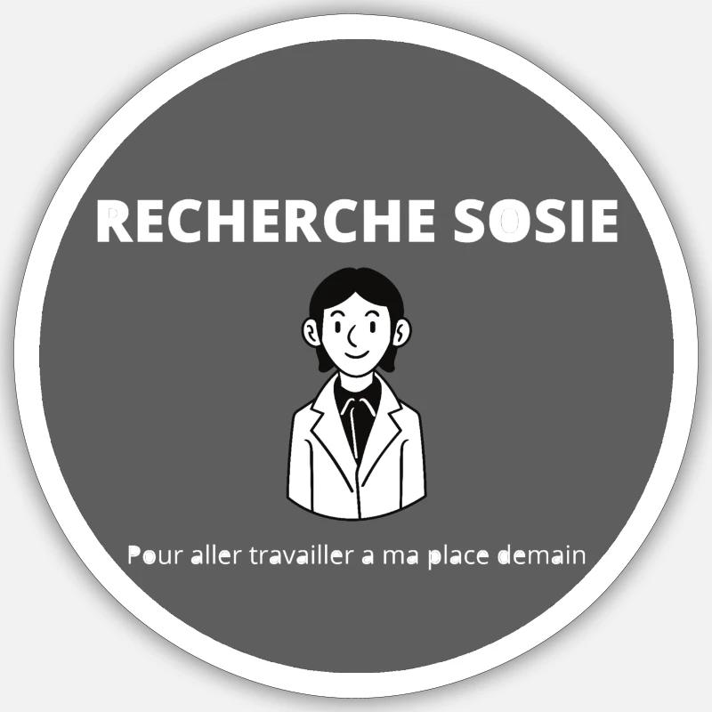 Sticker taille S (10 x 10 cm) - 