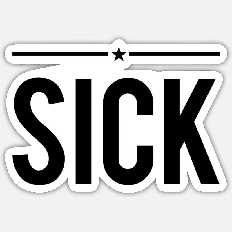 Sticker Größe S (10 x 10 cm) - 
