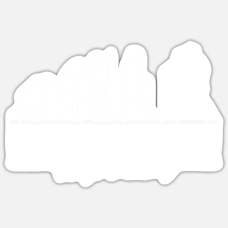 Tango danse évolution de la danse drôle pour couple de danse Sticker taille S (10 x 10 cm)