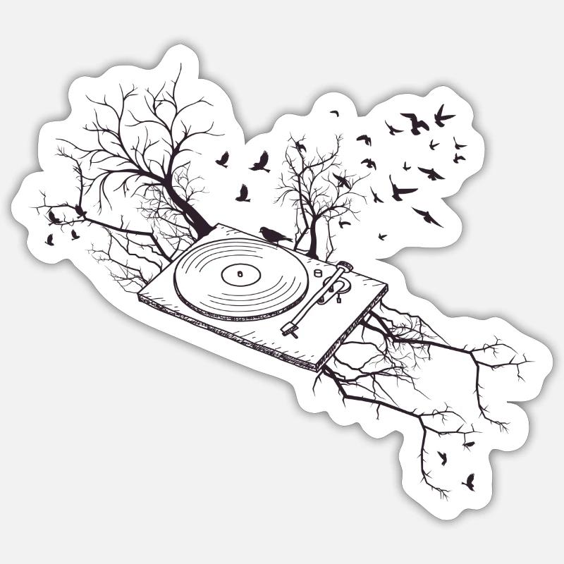 Sticker taille S (10 x 10 cm) - 