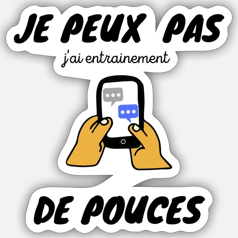 Sticker taille S (10 x 10 cm) - 