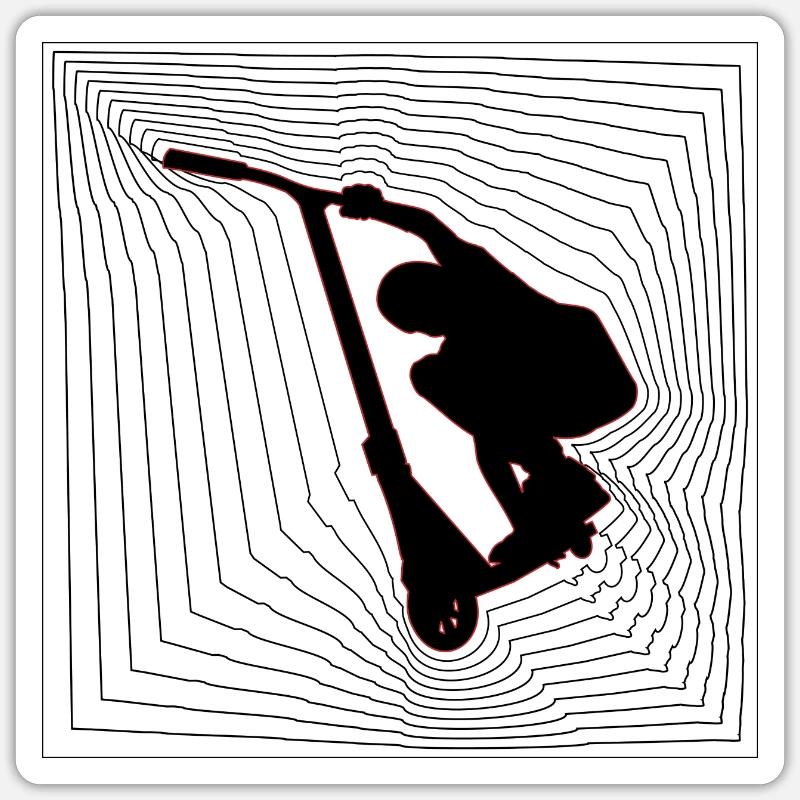 Tailgrab - Sticker size S (10 x 10 cm) - white matte
