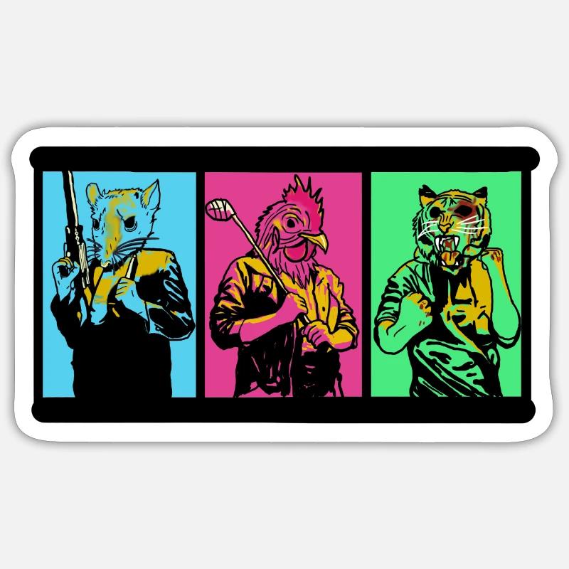 Sticker Größe S (10 x 10 cm) - 