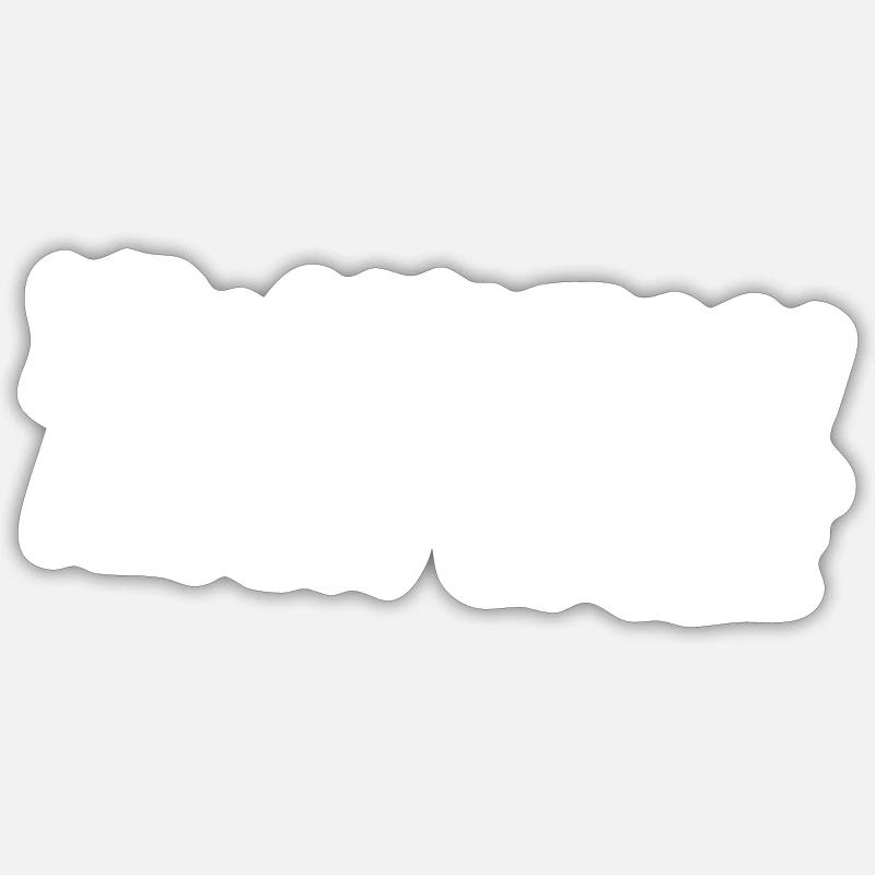 tu es mon trésor - Sticker taille S (10 x 10 cm) - blanc mat