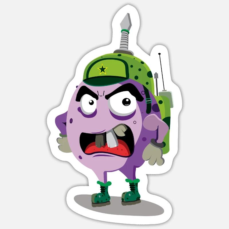 Sticker taille S (10 x 10 cm) - 