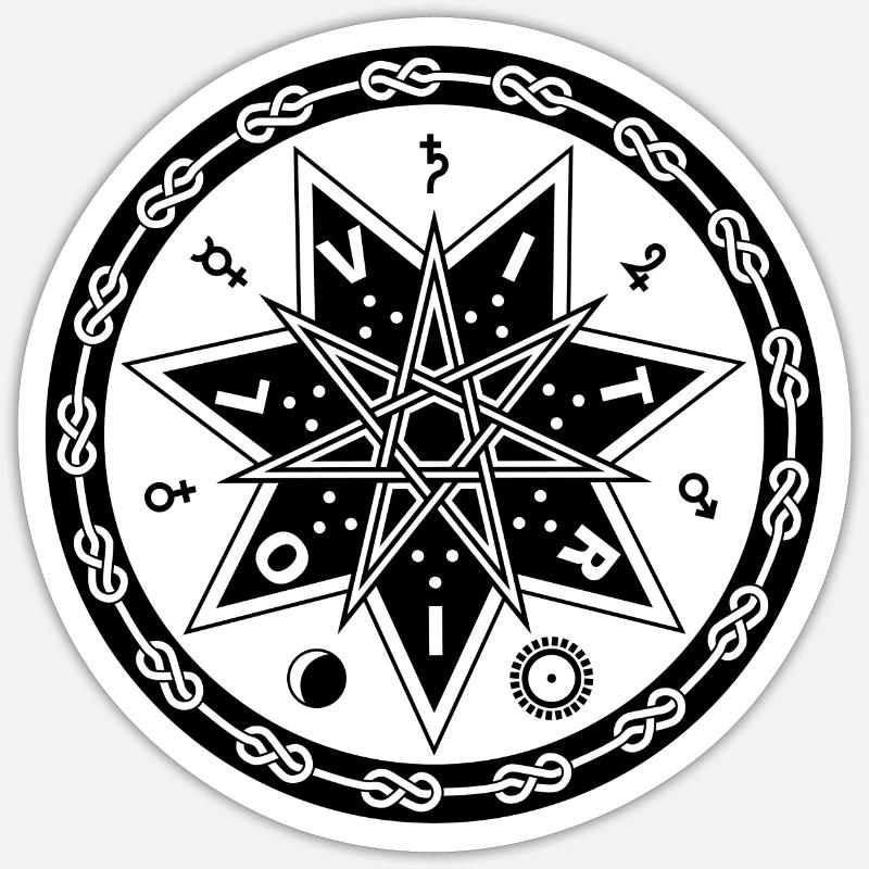 VITRIOL ALCHEMY Sticker size S (10 x 10 cm)