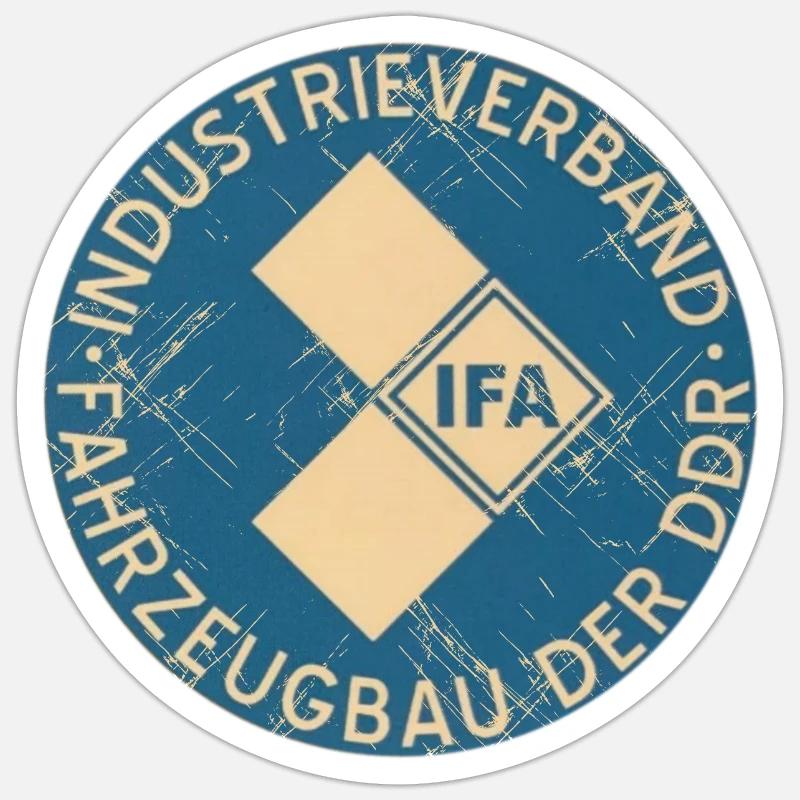 IFA Construction automobile RDA Sticker taille S (10 x 10 cm)
