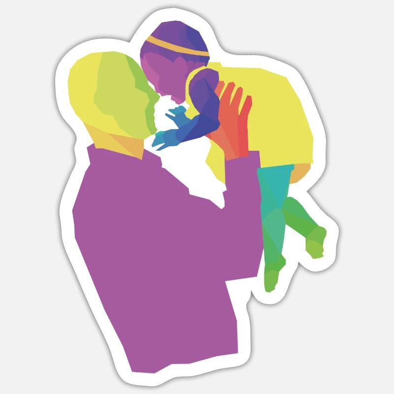 Sticker taille S (10 x 10 cm) - 