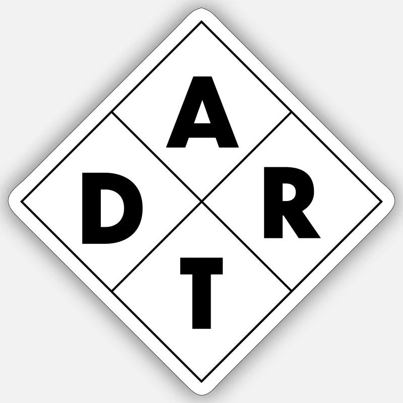 Sticker size S (10 x 10 cm) - 