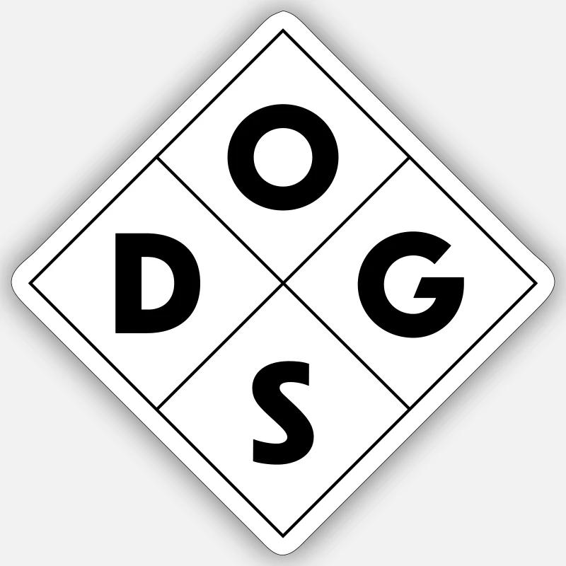 Sticker taille S (10 x 10 cm) - 