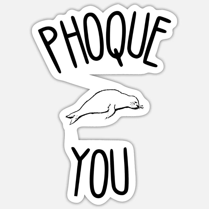 Sticker Größe S (10 x 10 cm) - 