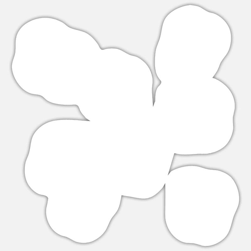 teeth Sticker size S (10 x 10 cm)