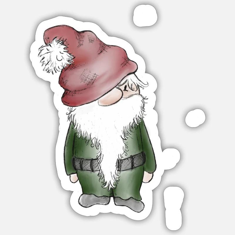 L'elfe Sticker taille S (10 x 10 cm)