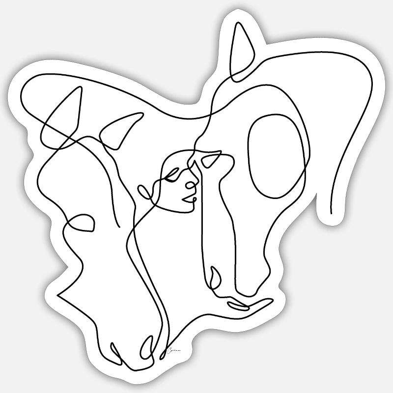 Sticker formato S (10 x 10 cm) - 