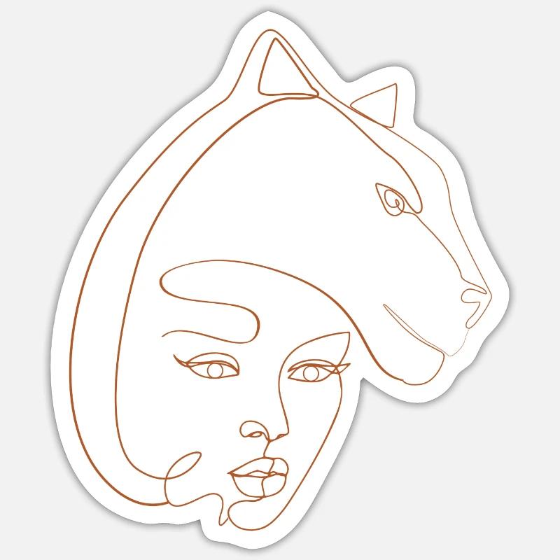 Sticker Größe S (10 x 10 cm) -