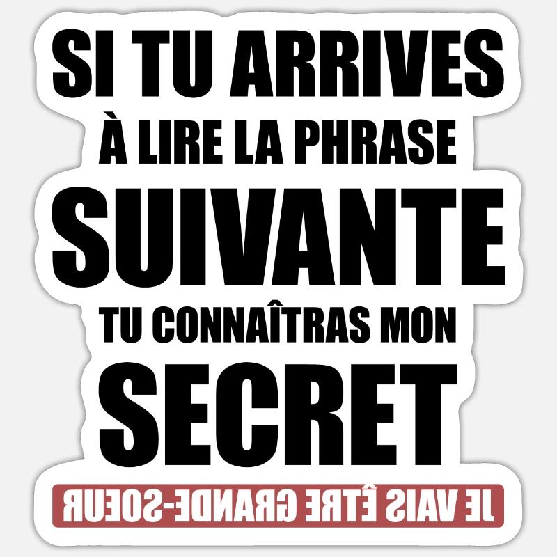 Sticker taille S (10 x 10 cm) - 