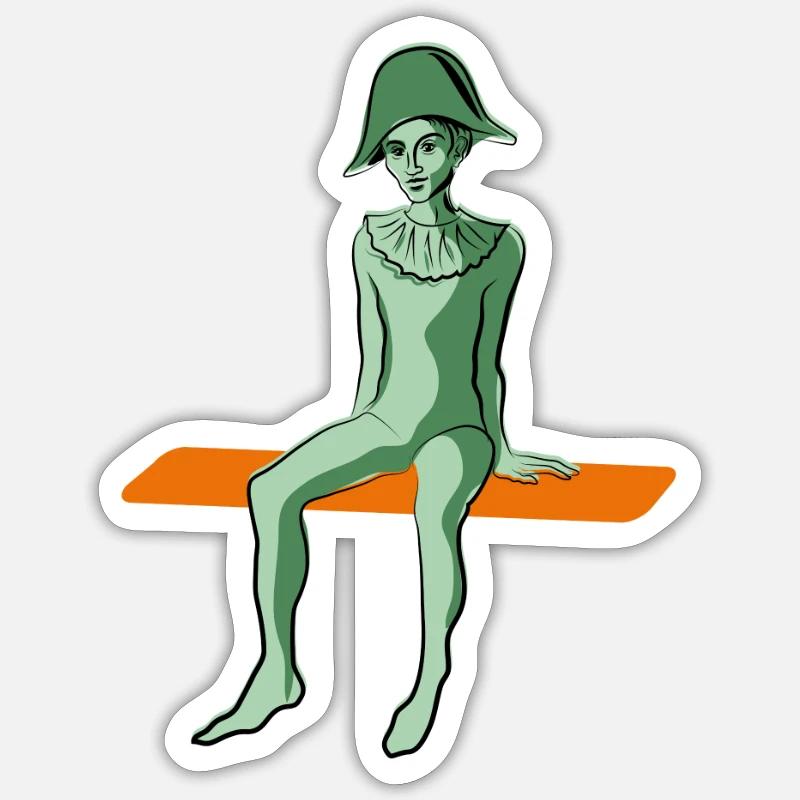 Sticker taille S (10 x 10 cm) - 