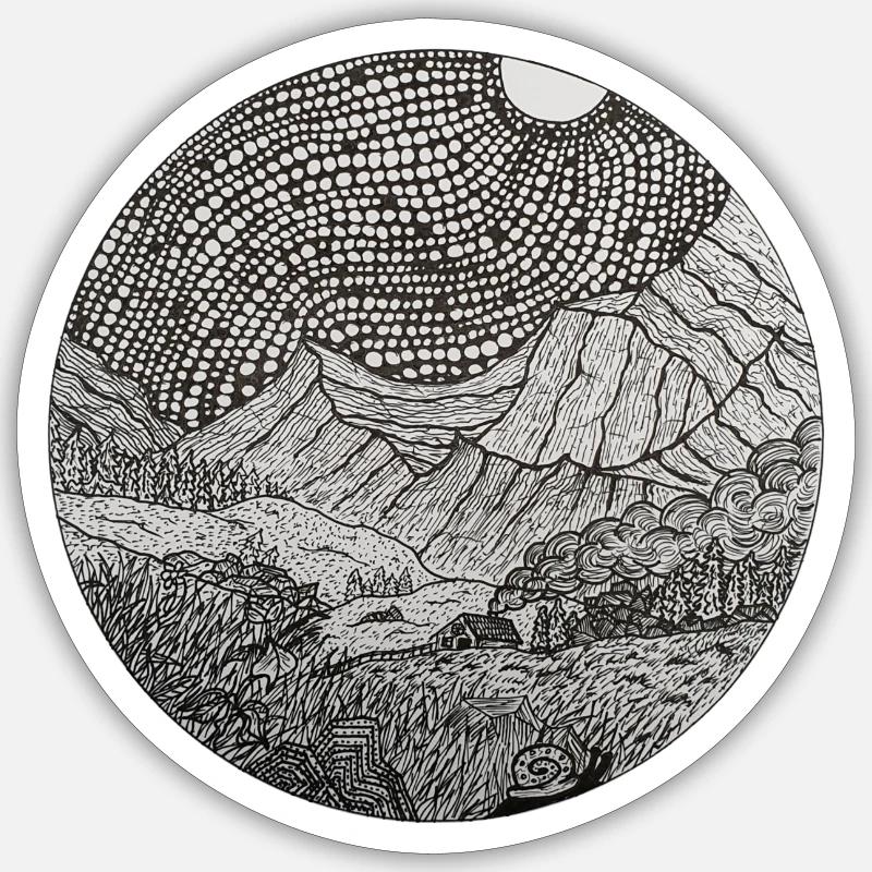 Sticker Größe S (10 x 10 cm) - 