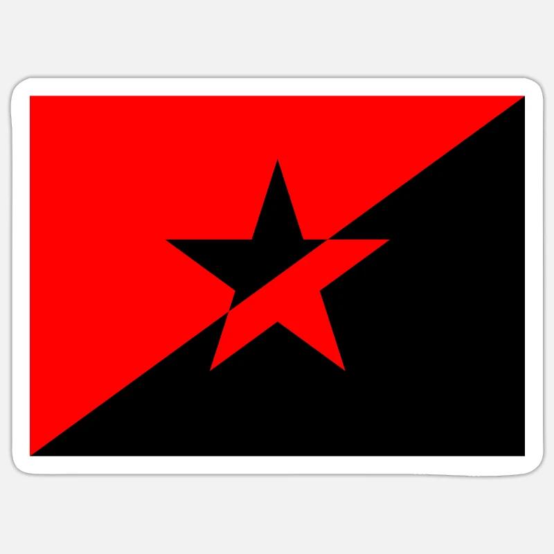 Anarchy - Sticker size S (10 x 10 cm) - white matte