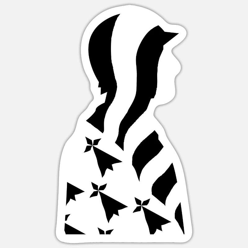Sticker Größe S (10 x 10 cm) - 