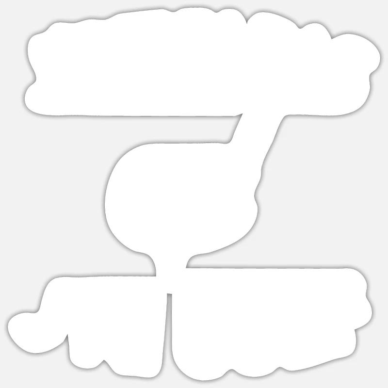 Sticker taille S (10 x 10 cm) -