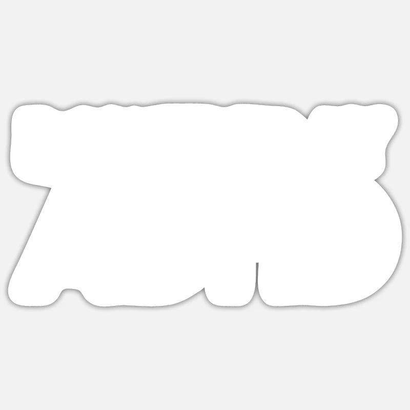 Sticker Größe S (10 x 10 cm) - 