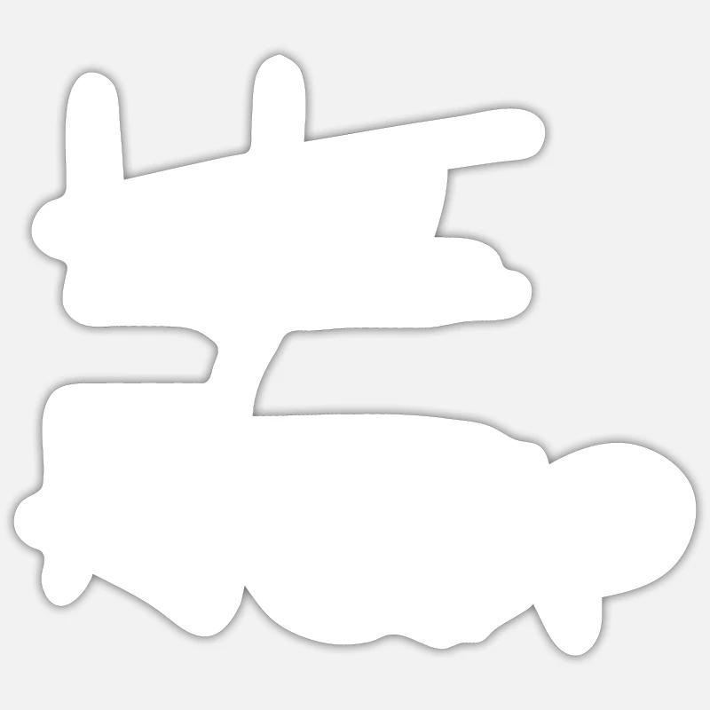 Sticker taille S (10 x 10 cm) - 