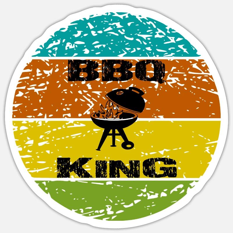 Bbq Sticker size S (10 x 10 cm)