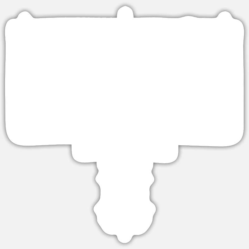 Sticker Größe S (10 x 10 cm) - 